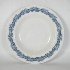 T499 ANTICO PIATTO FONDO FONDINA CERAMICA VILLEROY & BOCH PERLEN METTLACH