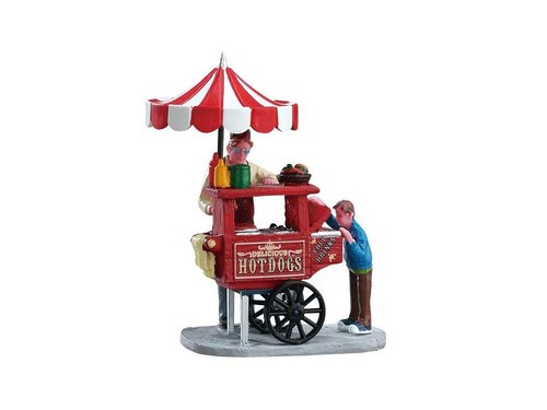Lemax carretto hot dog - dog,