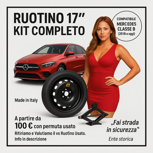 Ruotino scorta per - 17",