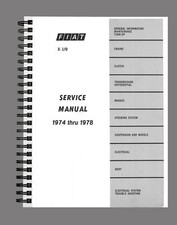 FIAT X19 X1/9 NEGOZIO 1974