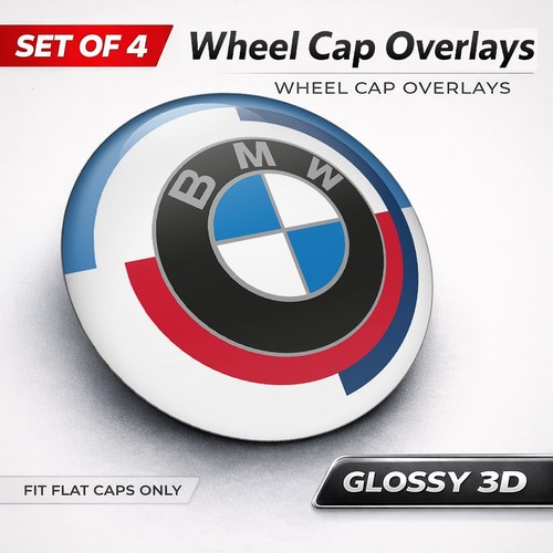 Adesivi coprimozzo ruota bmw - adesivi,