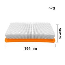 Parte filtro aspirapolvere