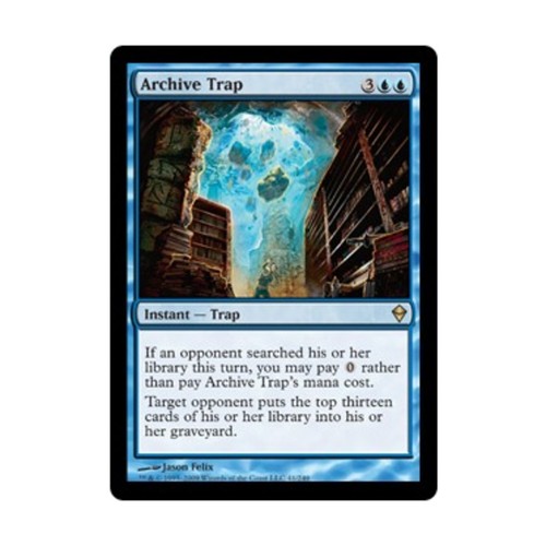 Wotc mtg zendikar trappola - wotc,