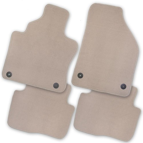 Auto fußmatten premium beige - auto-fußmatten,