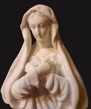 Statua dell'Immacolata Concezione in porcellana biscuit - 1854