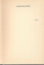 L'ODORE DEL FIENO - GIORGIO BASSANI - ED. MONDADORI