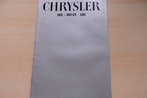 217273 chrysler 160 gt - chrysler,