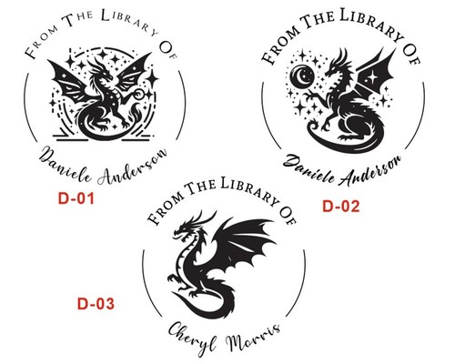 Goffratura libro drago