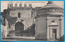 Roma Porta Latina FP postcard