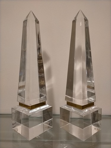 Obelischi lucite - obelischi, (plexiglass)