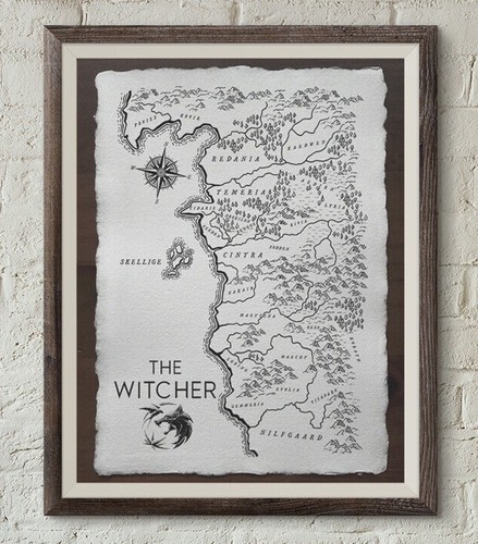 The witcher poster - witcher, der