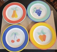 PIER 1 HAND PAINTED PLATES