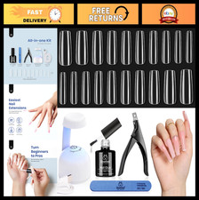 240 PCS Gel Nail Kit - Long