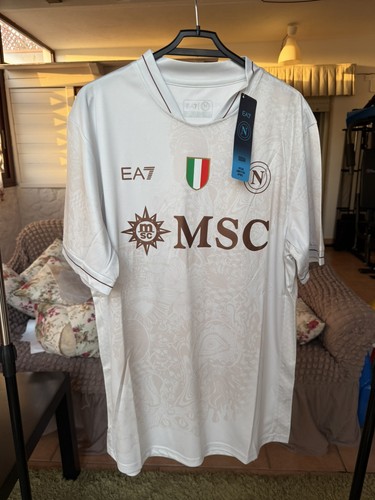Maglia napoli trasferta - trasferta, bianca