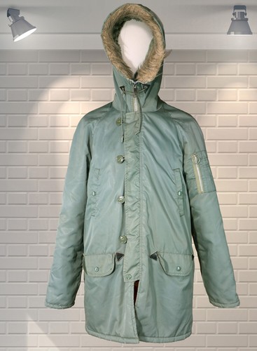 Parka snorkeling verde vintage
