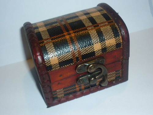 Scrigno baule coloniale - scrigno,