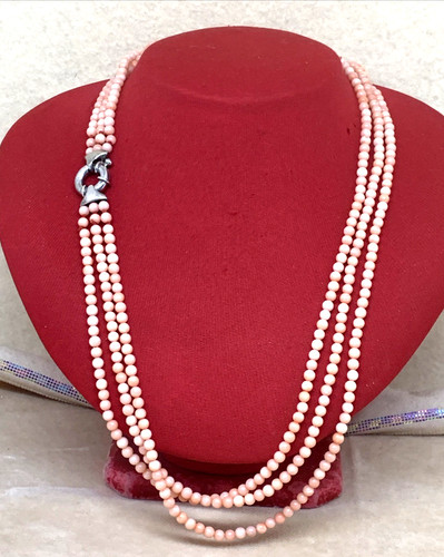 Collana corallo rosa diametro - collana,