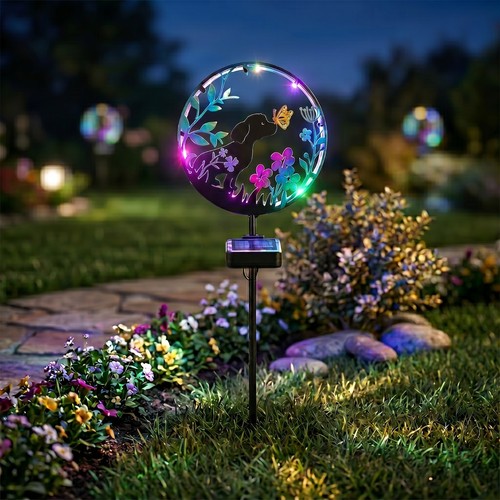 Farfalla cane solare giardino