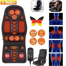 Cuscino Sedile Massaggiante Sedile Massaggiante Vibrazione Massaggiatore Schiena Auto Casa IT