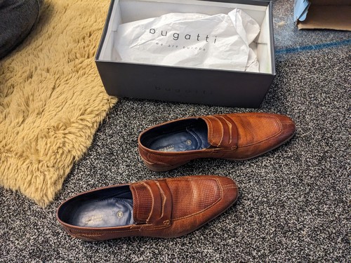 Scarpe uomo pelle bugatti - scarpe,
