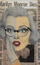 Coppia 2 quadri Marilyn Monroe