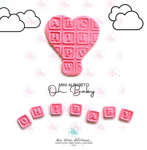 Alfabeto mini baby lettere - alfabeto,