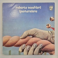 LP Roberto Vecchioni - Ipertensione 6323 040 Philips Italy 1975 Vinile