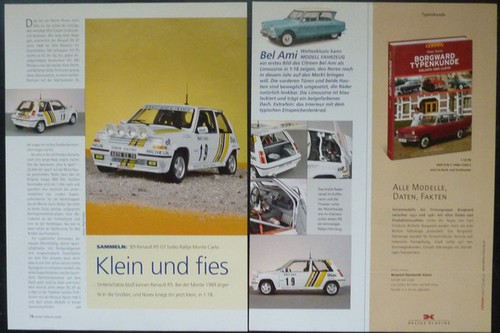 Renault turbo rally m c - r5, gt
