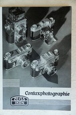 Contaxphotographie, Zeiss Ikon Super Nettel, Nettax, Contax, Contaflex; 1936