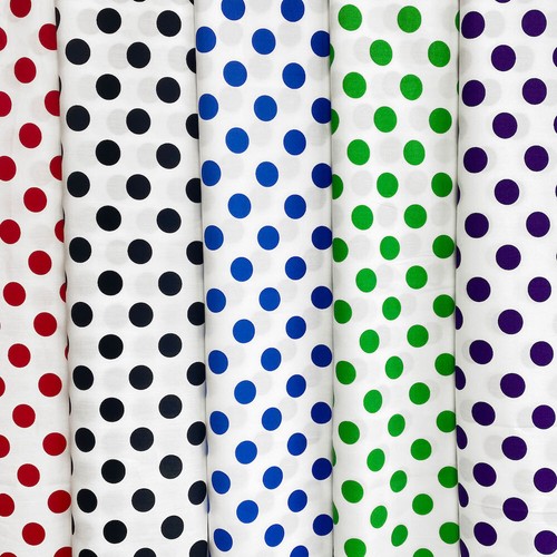 Tessuto stampato pois grande - a,