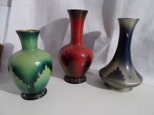 Tris piccoli vasi portafiori - tris,