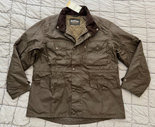 Barbour sapper wax coated