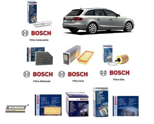 Kit filtri tagliando bosch - kit, per