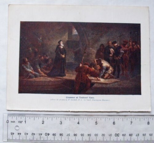 1913 illustration cranmer at - illustration:,