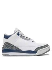 SCARPE NIKE AIR JORDAN 3 PS DM0966 140 BIANCO BLU BAMBINO ORIGINAL LIMITED