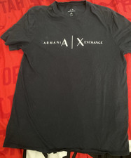 Armani Exchange Black Cotton