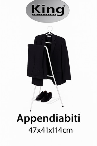 Appendiabiti king verniciato - appendiabiti,