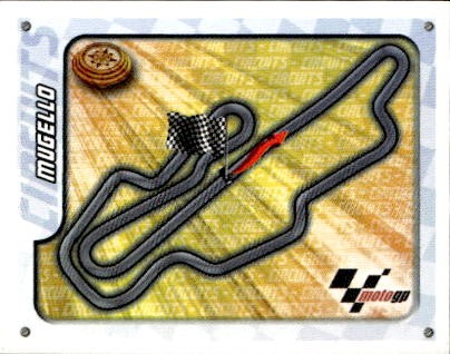 Figurina moto panini - figurina, gp