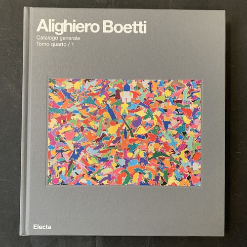 Alighieri boetti catalogo - boetti.,