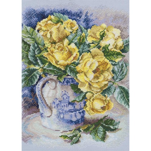 Rto set punto croce rose - rto, "rose