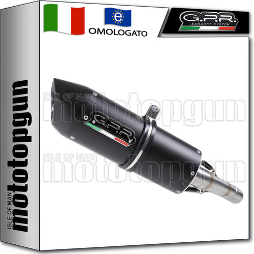 Gpr scarico hom furore nero - scarico,