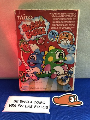 Solo caja nintendo nes - solo, bubble