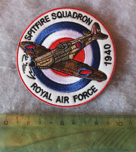 Patch spitfire squadron royal - spitfire,