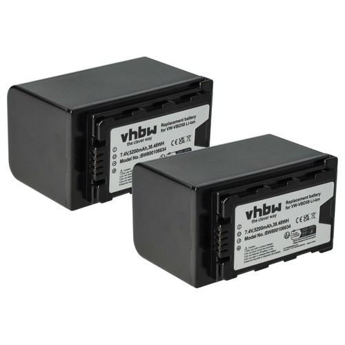Batteria per panasonic - 2x,