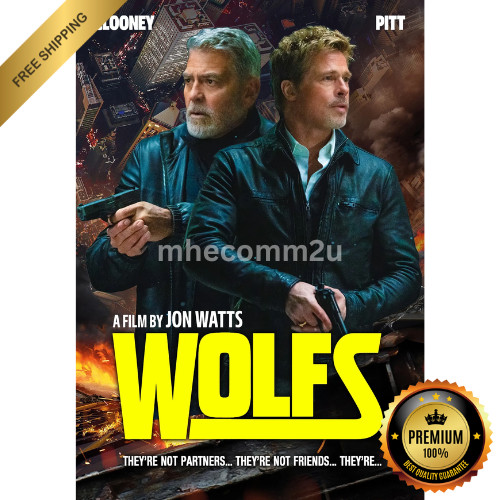 Wolfs 2024 dvd - wolfs, action