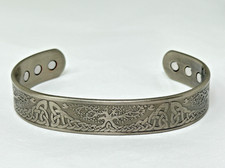 Bracciale Celtico Albero della Vita BioMag Magnetoterapia Misura Grande Larghezza 15mm