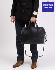 Borsa valigetta LUNDI Ale 1 un giorno in pelle grande tracolla staccabile con cerniera