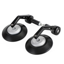 2 SPECCHIETTI OMOLOGATI DA FINE 22MM MANUBRIO MIRROR ENDLE BAR END MOTO T9