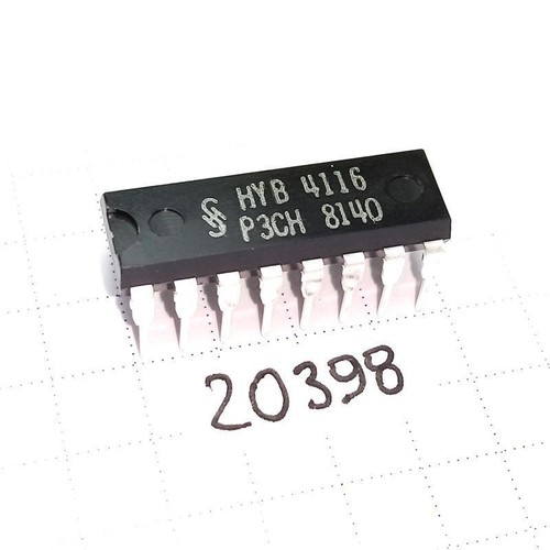Memoria dram 4116 - dram, 16k