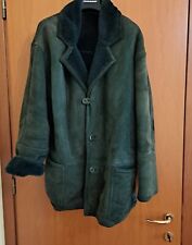Shearling da uomo, taglia 54 color verde